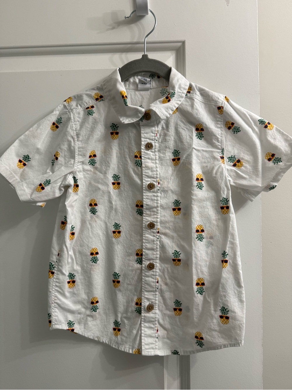 Old Navy Pineapple Button Down